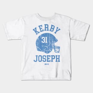 Kerby Joseph Detroit Helmet Font Kids T-Shirt